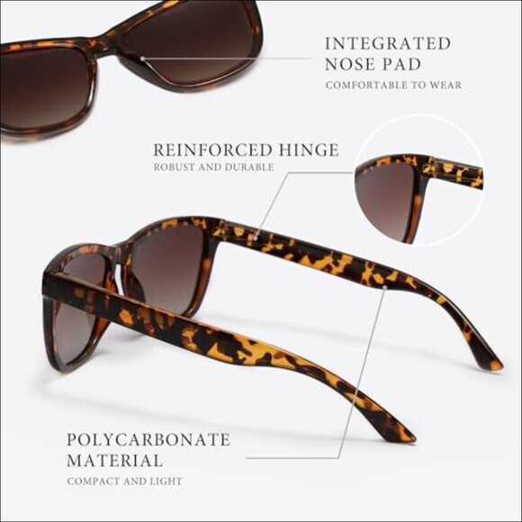 Polarized Sunglasses Ultralight UV Protection Plastic Frame main image 5